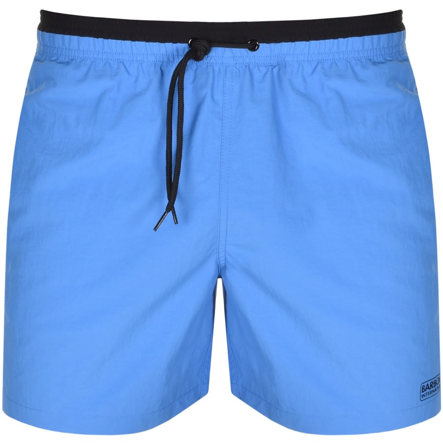 Alternative Image for ProductBarbour International Tipped Swim Shorts Blue1